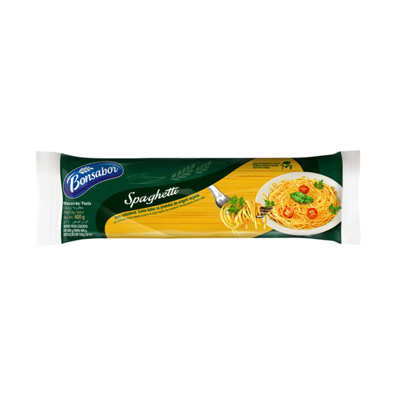 Macarrão Espaguete BonSabor 400g