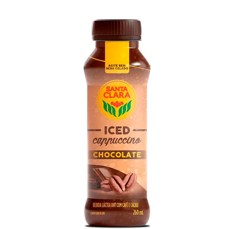 Bebida Láctea Santa Clara Cappuccino Chocolate 260ml