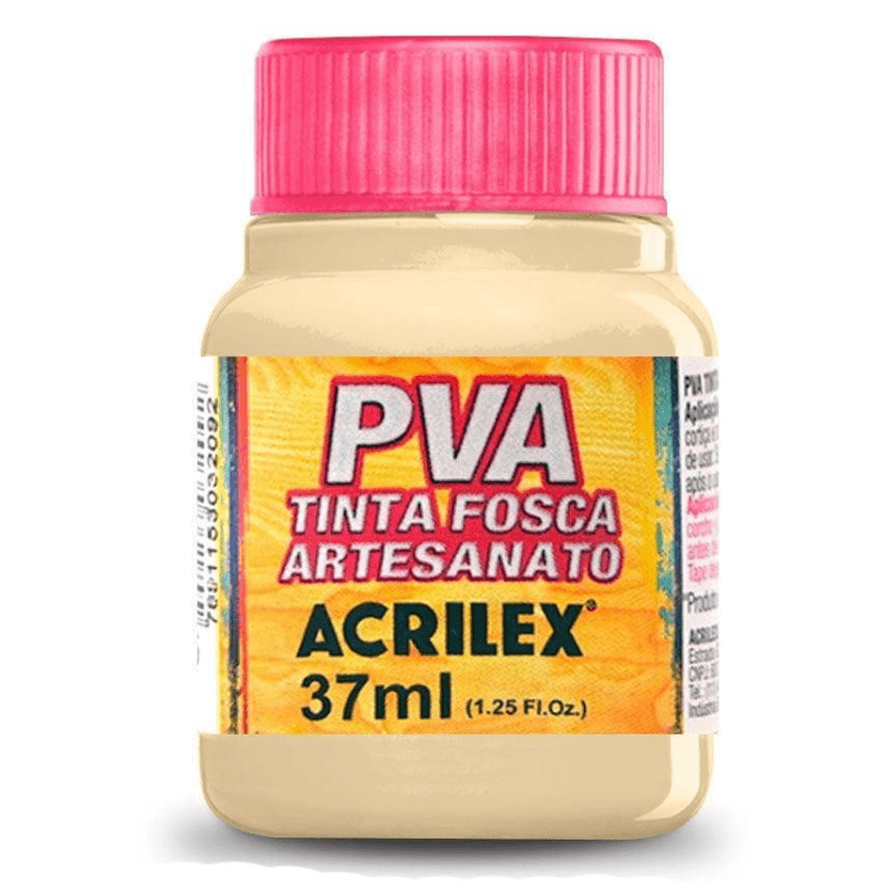 Tinta Fosca Artesanato Acrilex  Amarelo Pele 37ml 