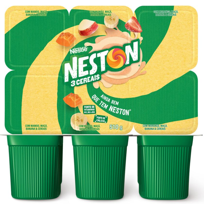 Polpa Neston Nestle 2 Sabores 510g