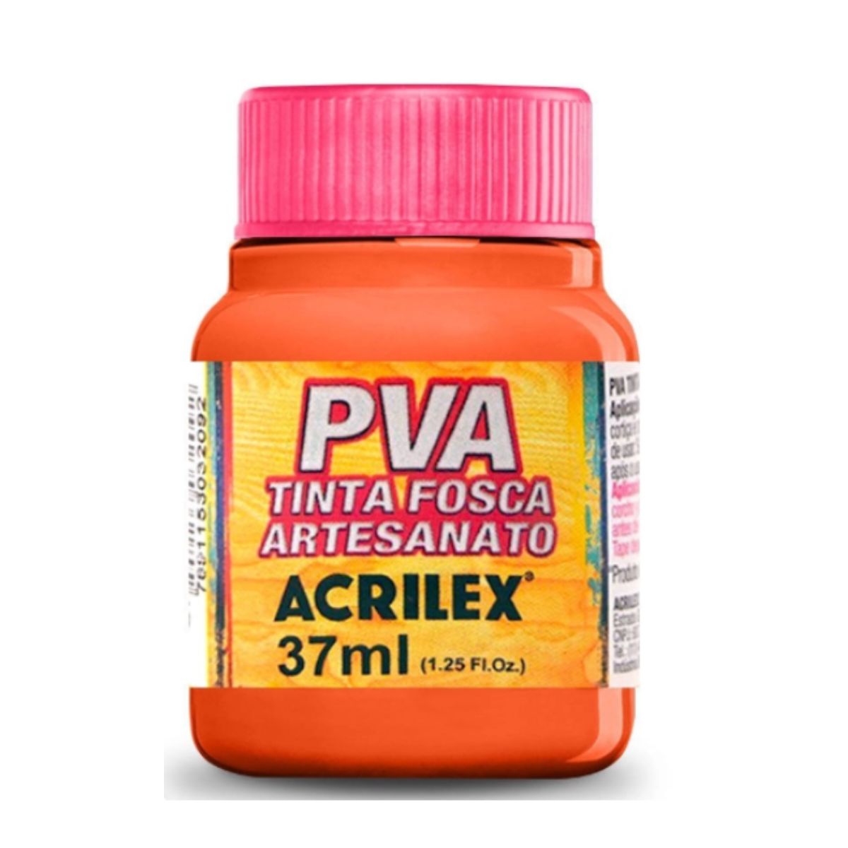 Tinta Fosca Artesanato Acrilex 37ml Laranja