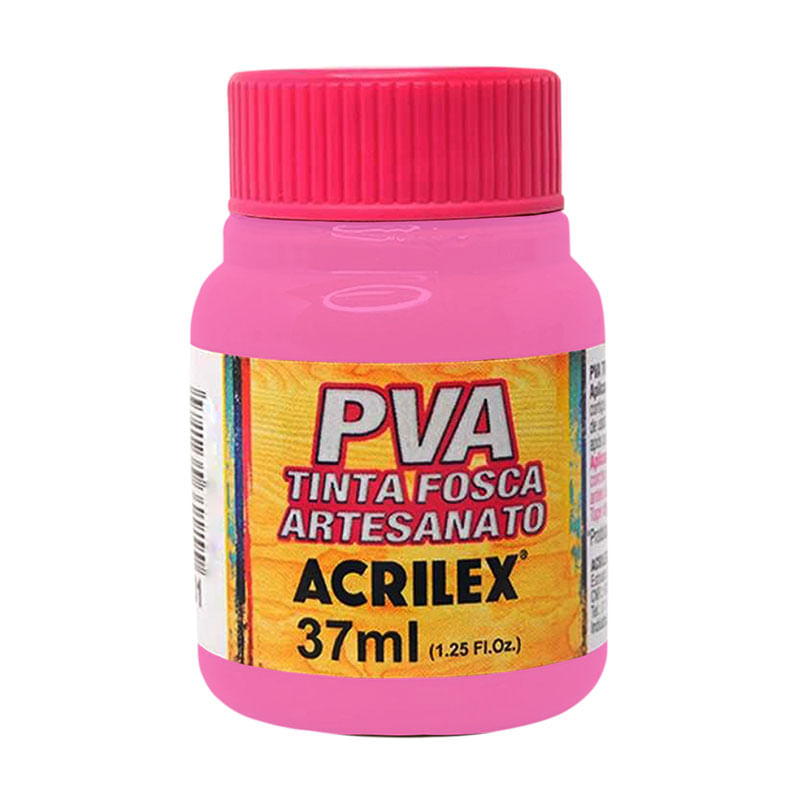 Tinta Fosca Artesanato Acrilex Rosa 37ml