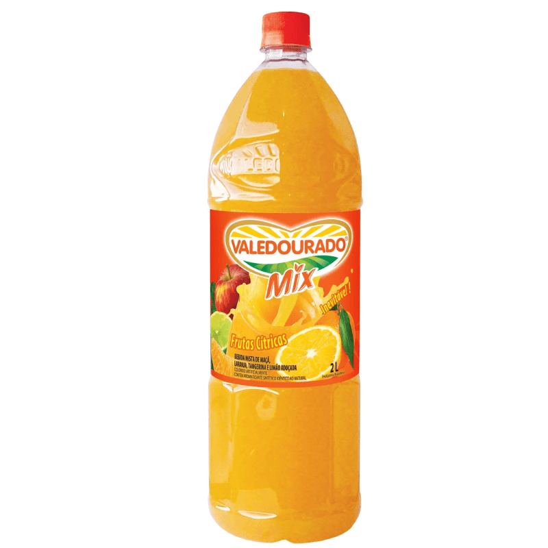 Suco Sabor Frutas Cítricas Valedourado 2l