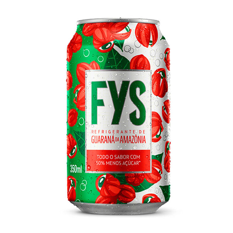 Refrigerante Fys Guaraná da Amazônia 350ml
