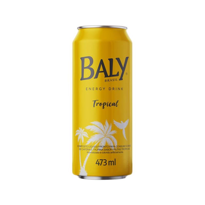 Energético Baly Frutas Tropicais 473ml