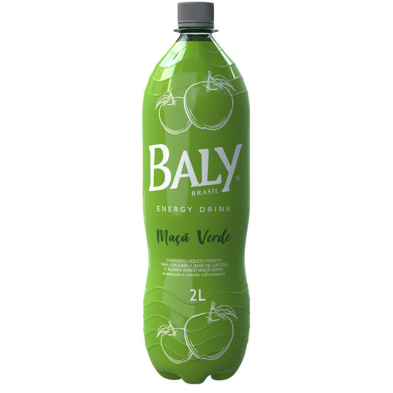 Energético Baly Maçã verde 2L