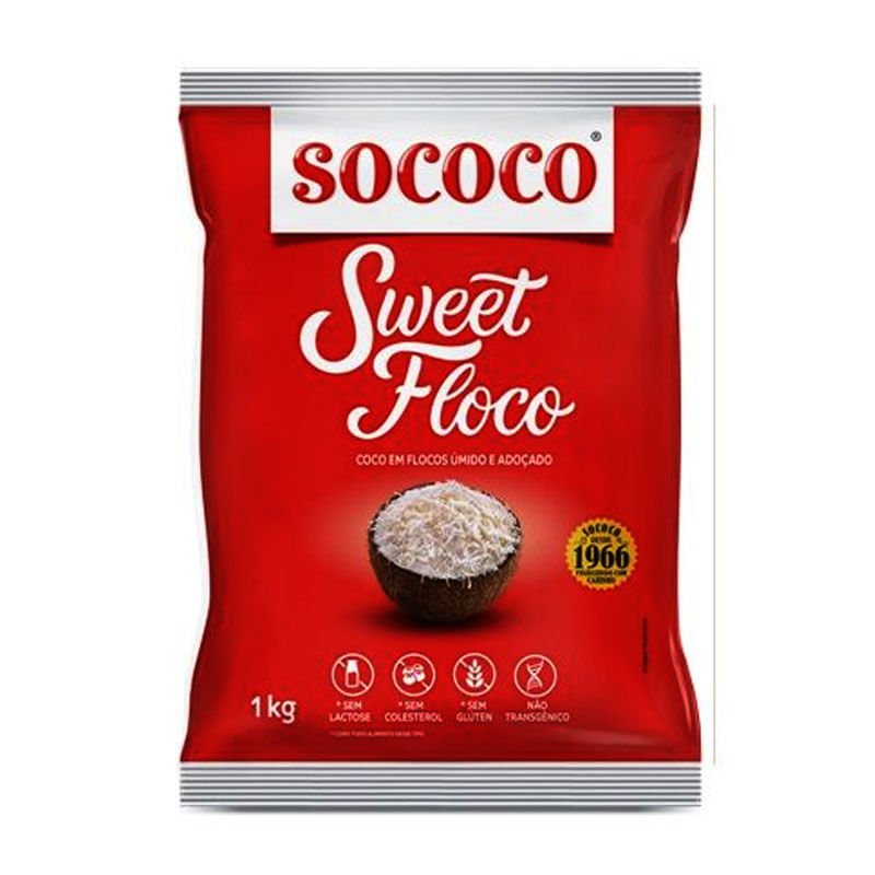 Coco em Flocos Sweet Floco 1kg