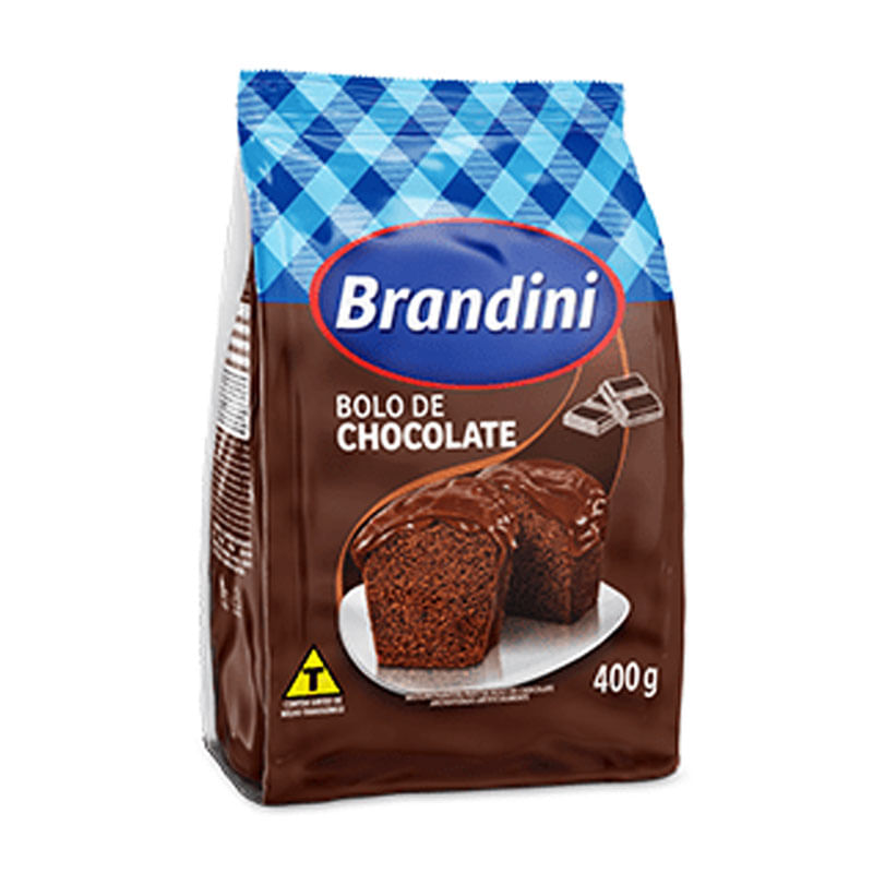 Mistura de Bolo Brandini Chocolate 400g