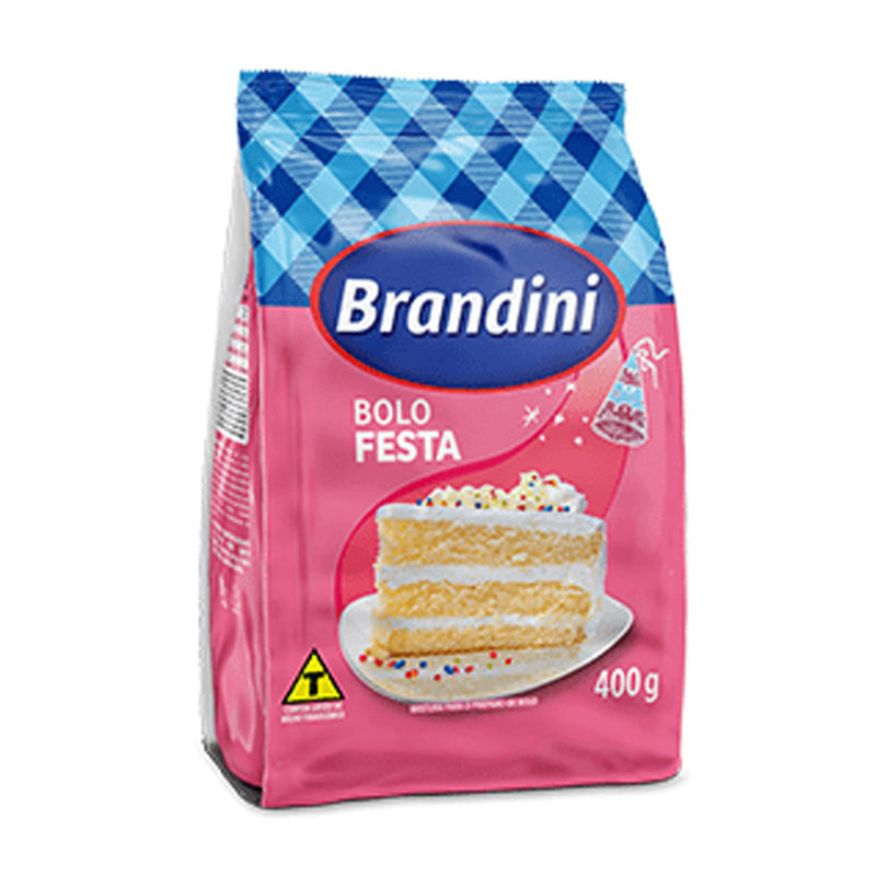 Mistura de Bolo Brandini Festa 400g
