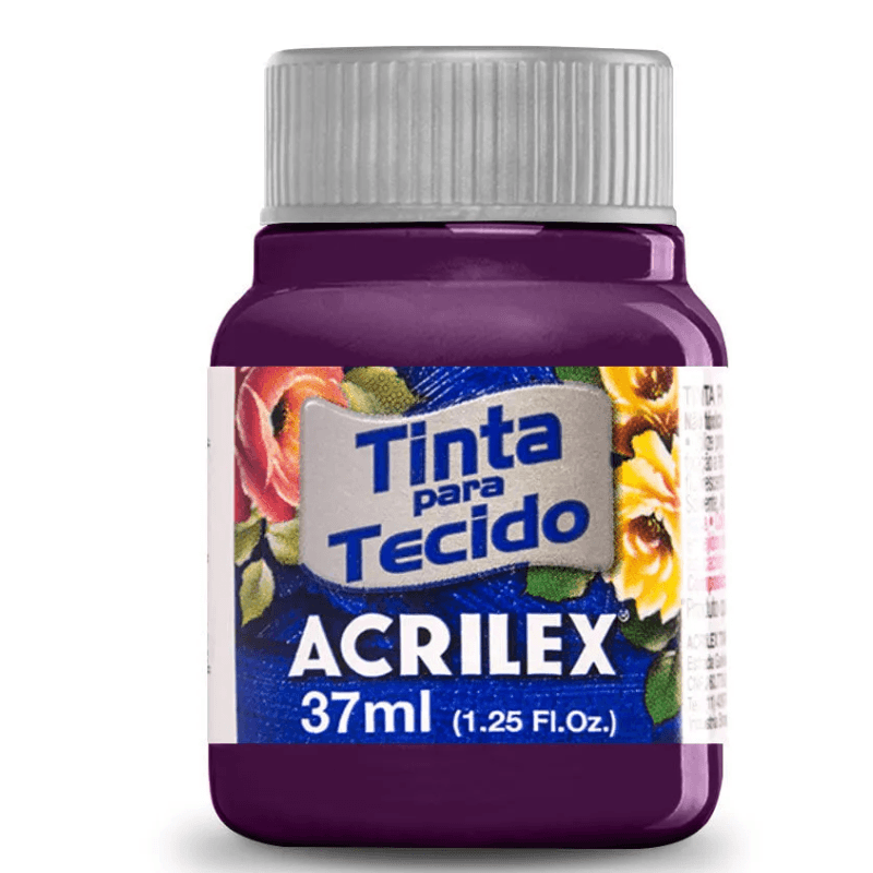 Tinta de Tecido Acrilex Fosca Uva 37ml