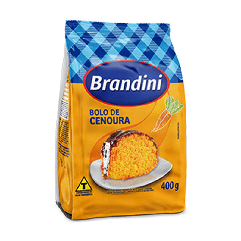 Mistura de Bolo Brandini Cenoura 400g
