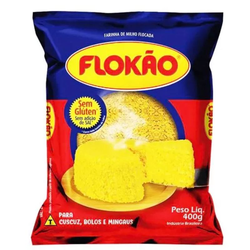 Flocão de Milho Flokão 400g