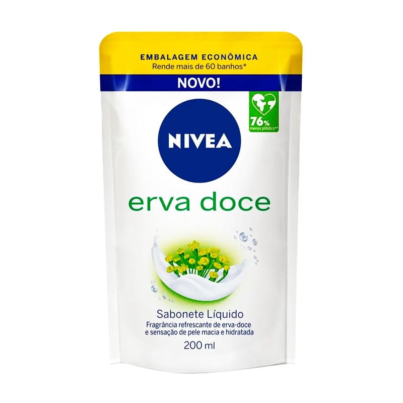 Sabonete Líquido Erva Doce Nivea 200ml