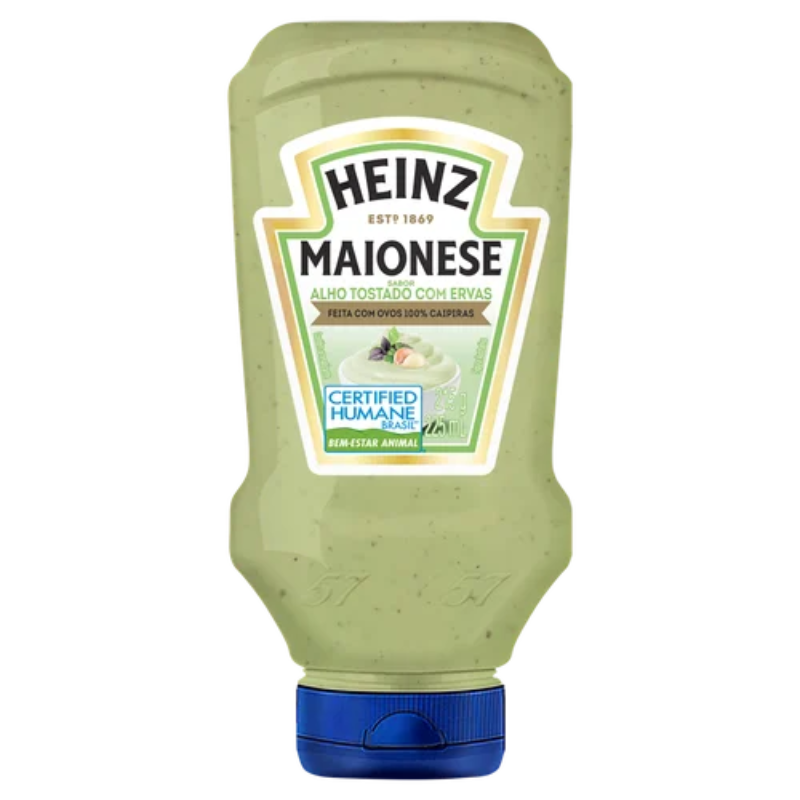 Maionese Heinz  Alho com Ervas 215g