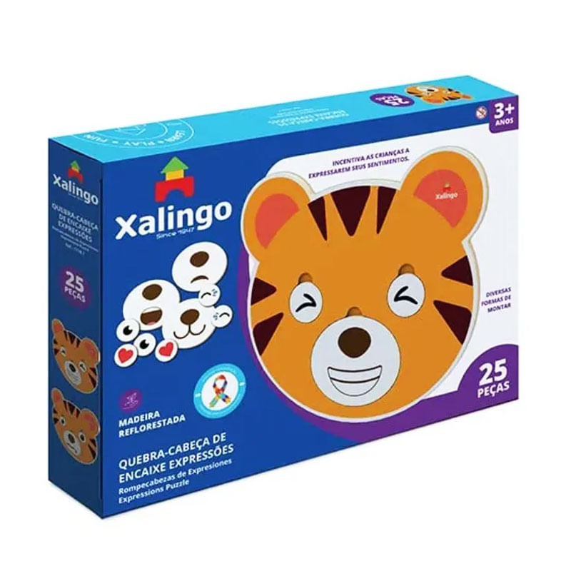 Quebra Cabeça Xalingo Expressões