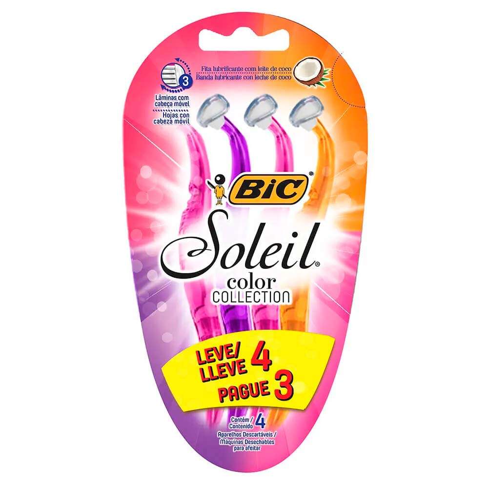 Aparelho Barbear Bic Comfort 3 Hybrid