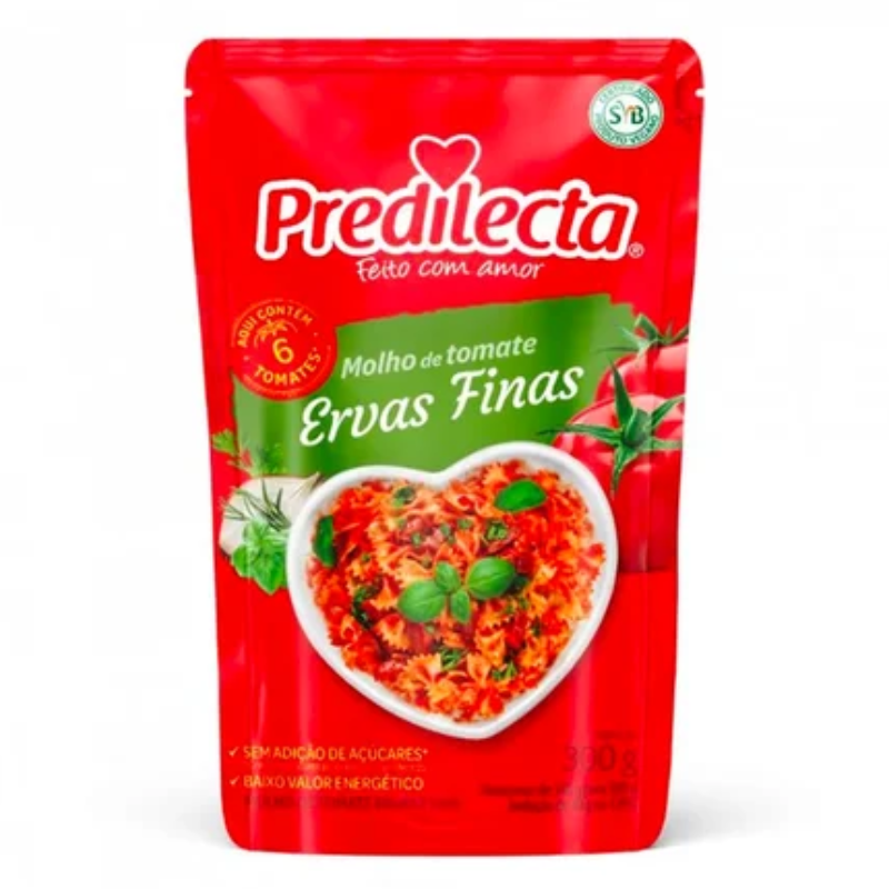MOLHO TOM PREDILECTA 300G ERV FINAS