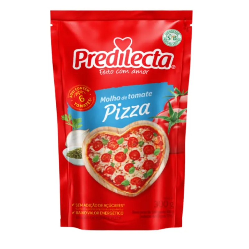 MOLHO TOM REF PREDILECTA 300G PIZZA