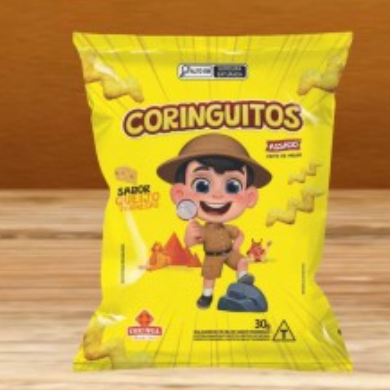Salgadinho Coringuitos Queijo Parmesão 30g