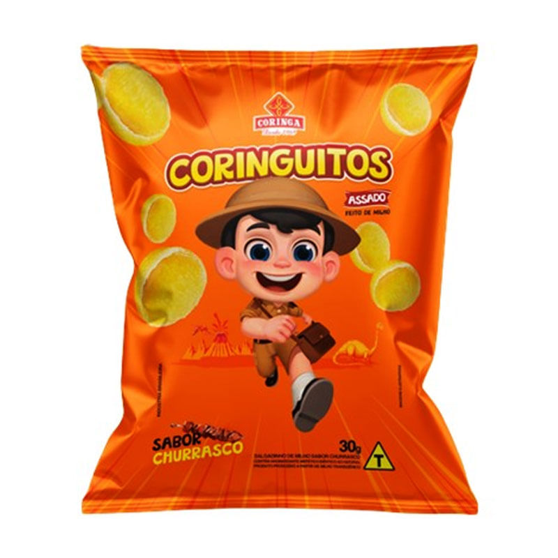 Salgadinho Coringuitos Churrasco 30g