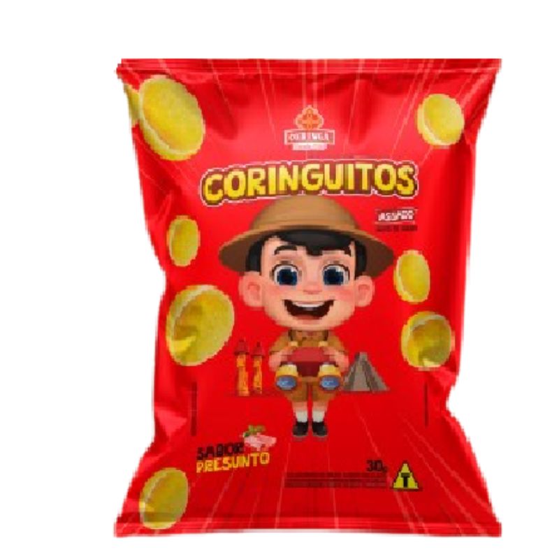 Salgadinho Coringuitos Presunto 30g