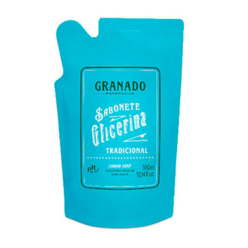 Refil Sabonete Líquido de Glicerina Granado Tradicional 300 ml