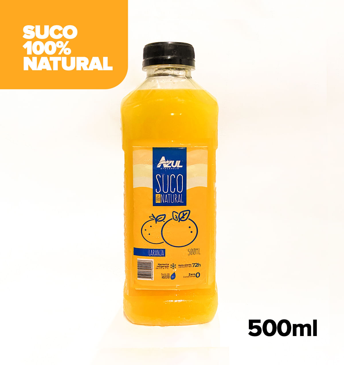 Suco Natural Laranja 500ml