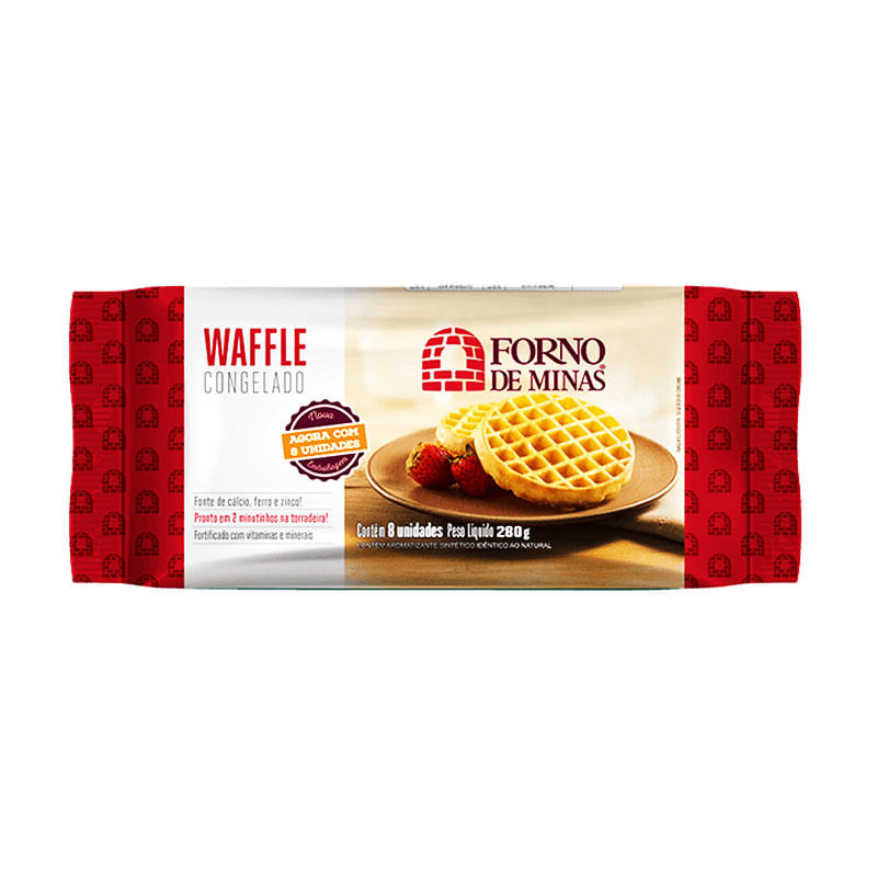 Waffle Tradicional Forno de Minas  280g