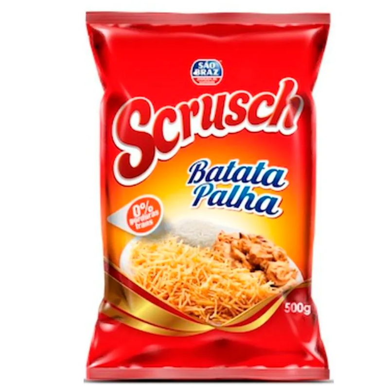 Batata Scrusch Palha São Braz 140g