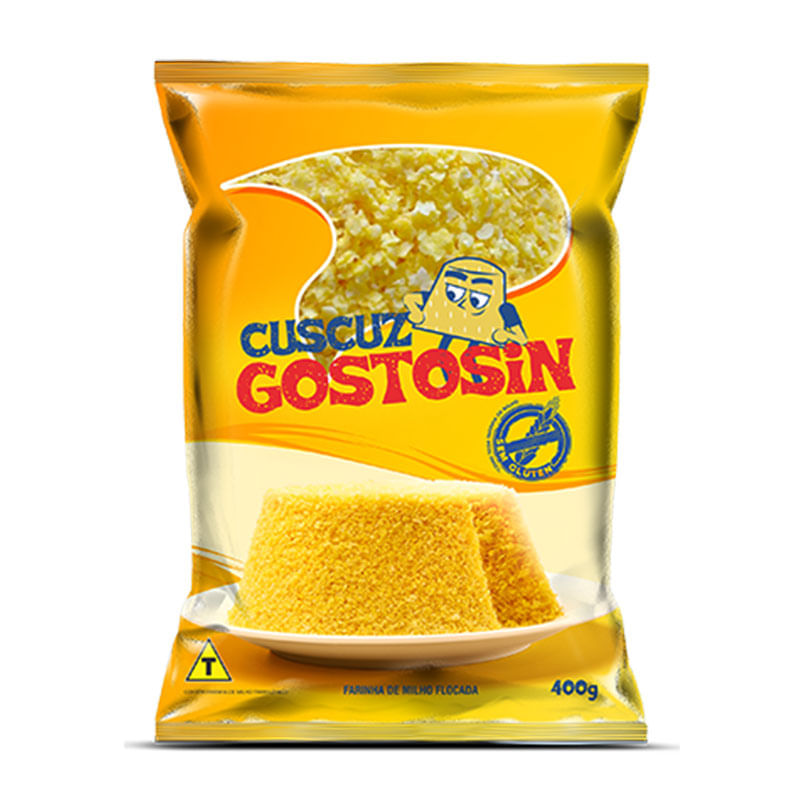 Flocão de Milho Gostosinho São Braz 400g