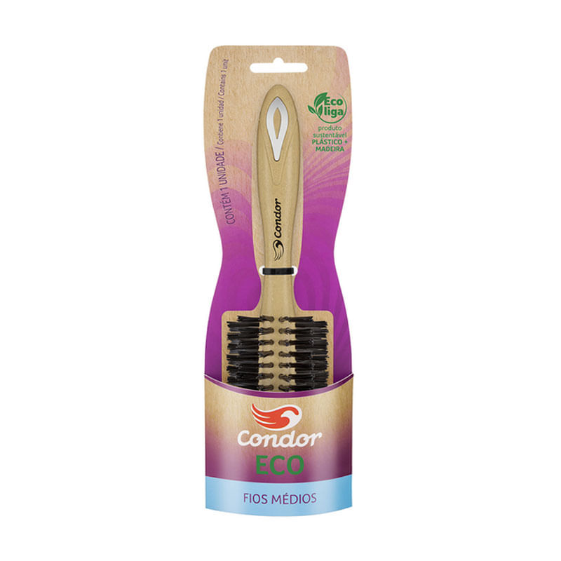 Escova Para Cabelo Condor Eco 6820