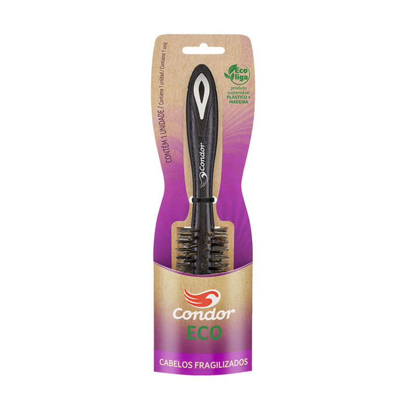 Escova Para Cabelo Condor Eco 6821