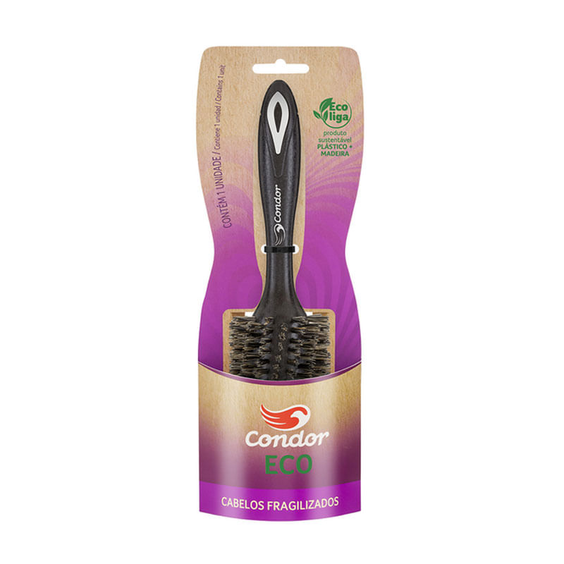 Escova Para Cabelo Condor Eco 6826