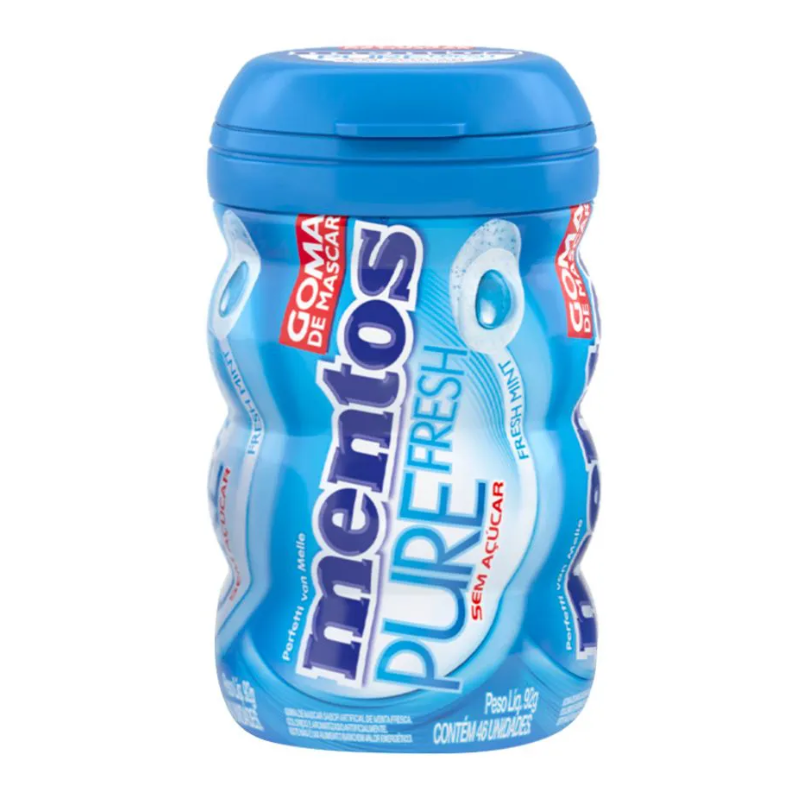 Mentos BIg Garrafa Pure Fresh Mint 92g 