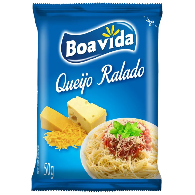 QUEIJO TROPICAL RALADO BOA VIDA 40G