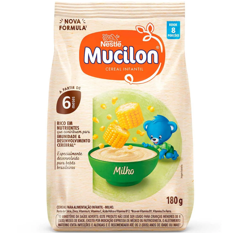 Mucilon Milho 180g