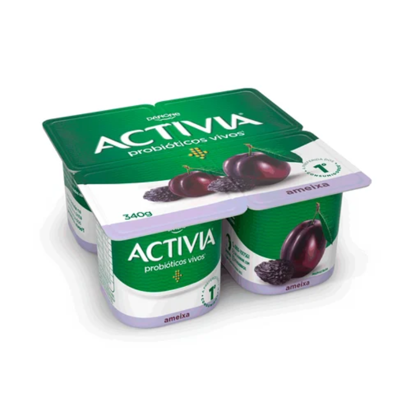 Iogurte Activia Polpa Ameixa 340g