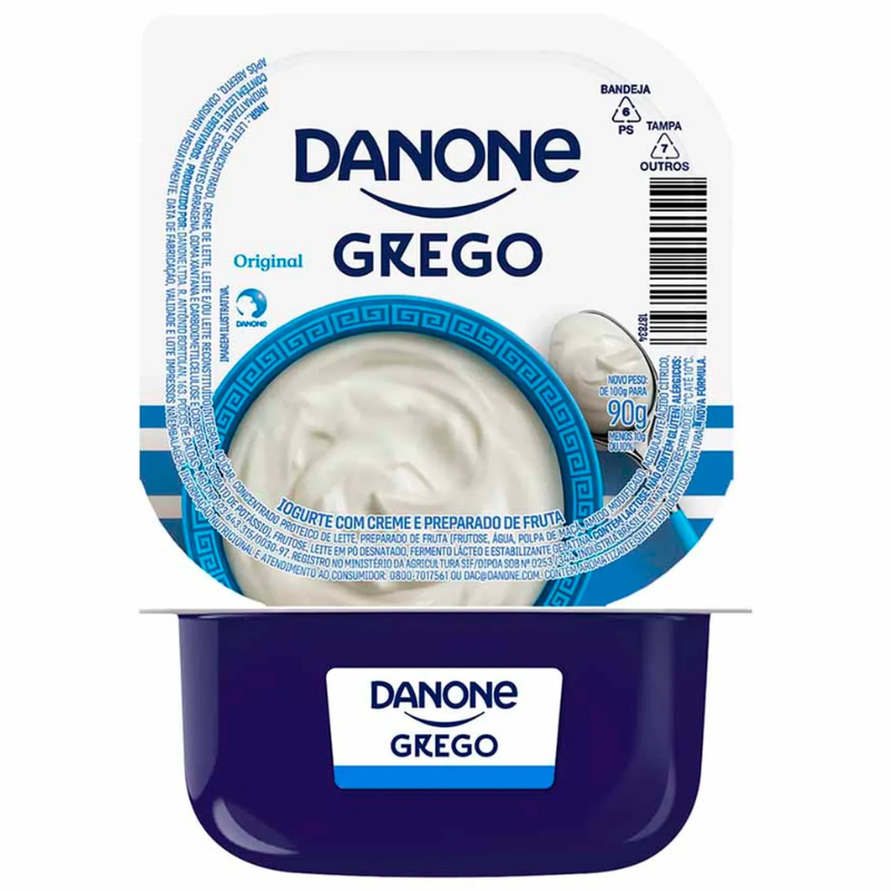 Iogurte Grego Tradicional Danone 100g