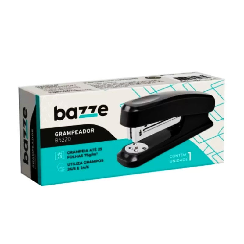 Grampeador 25 Folhas B5320 Bazze 1un