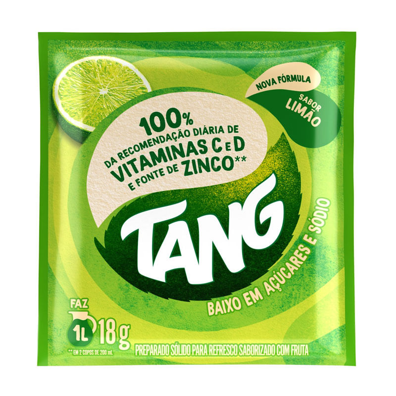 Refresco em Pó Tang Limão 18g