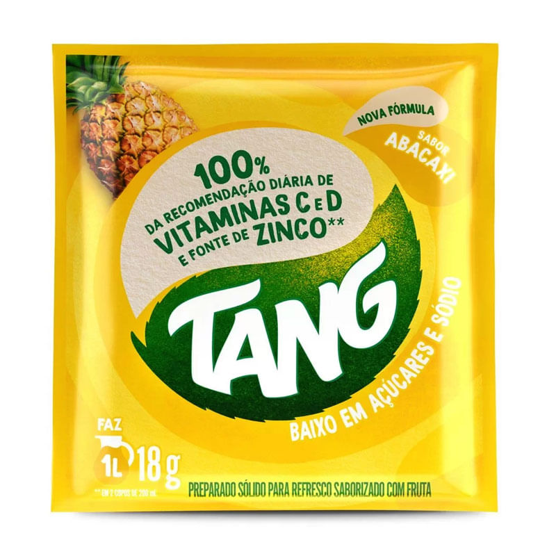 Refresco em Pó Tang Abacaxi 18g