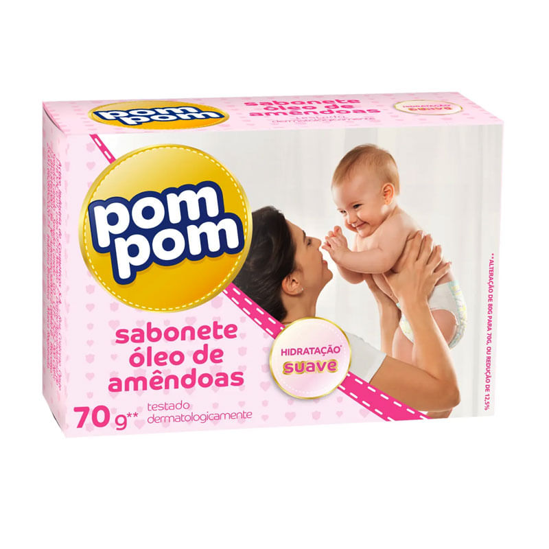 Sabonete Óleo de Amêndoas Pompom  70g