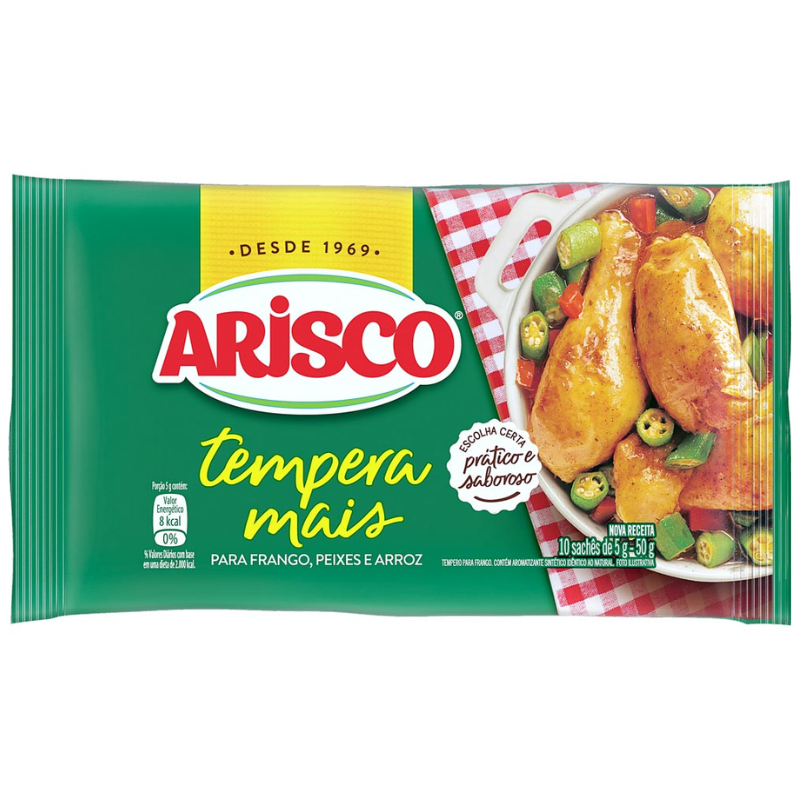 Tempero Arisco Completo Pimenta Pote 300g