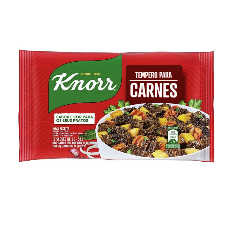Tempero em Pó Knorr Carnes 50g