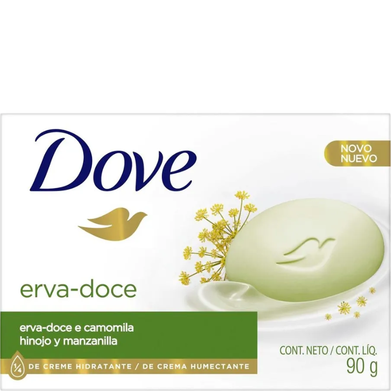 Sabonete Dove Erva Doce e Camomila 90g