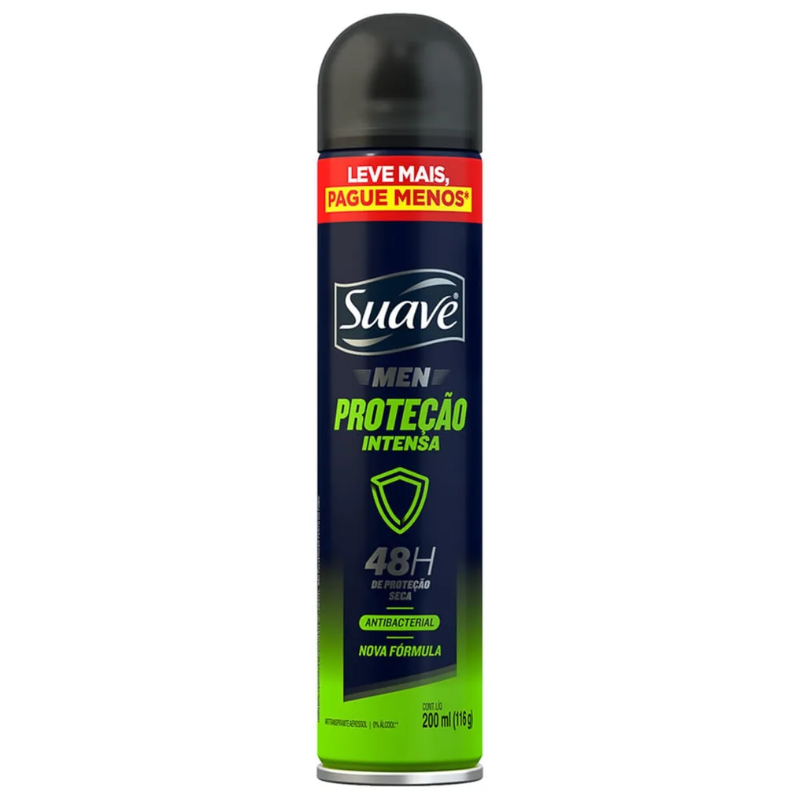Desodorante Aerosol Suave Proteção Intensa 200ml