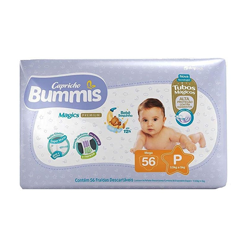 Fralda Bummis Mega P 56un