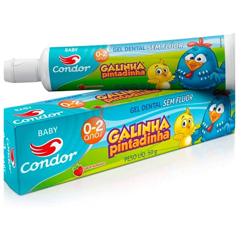 Gel Dental Bambinos 2 3513 Galinha Pintadinha Condor 50g