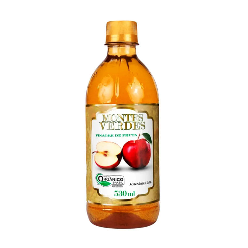 Vinagre Orgânico  Montes Verdes Maçã 530ml