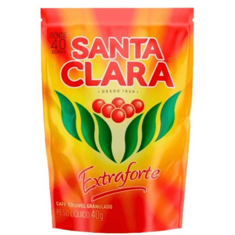 Cafe Soluvel Santa Clara Extra Forte  Refil 40g